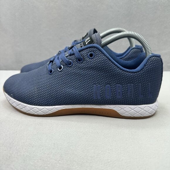 NOBULL Outwork Womens Size 8.5 Shoes Navy Blue Training Athletic Gym CrossFit - Picture 3 of 8